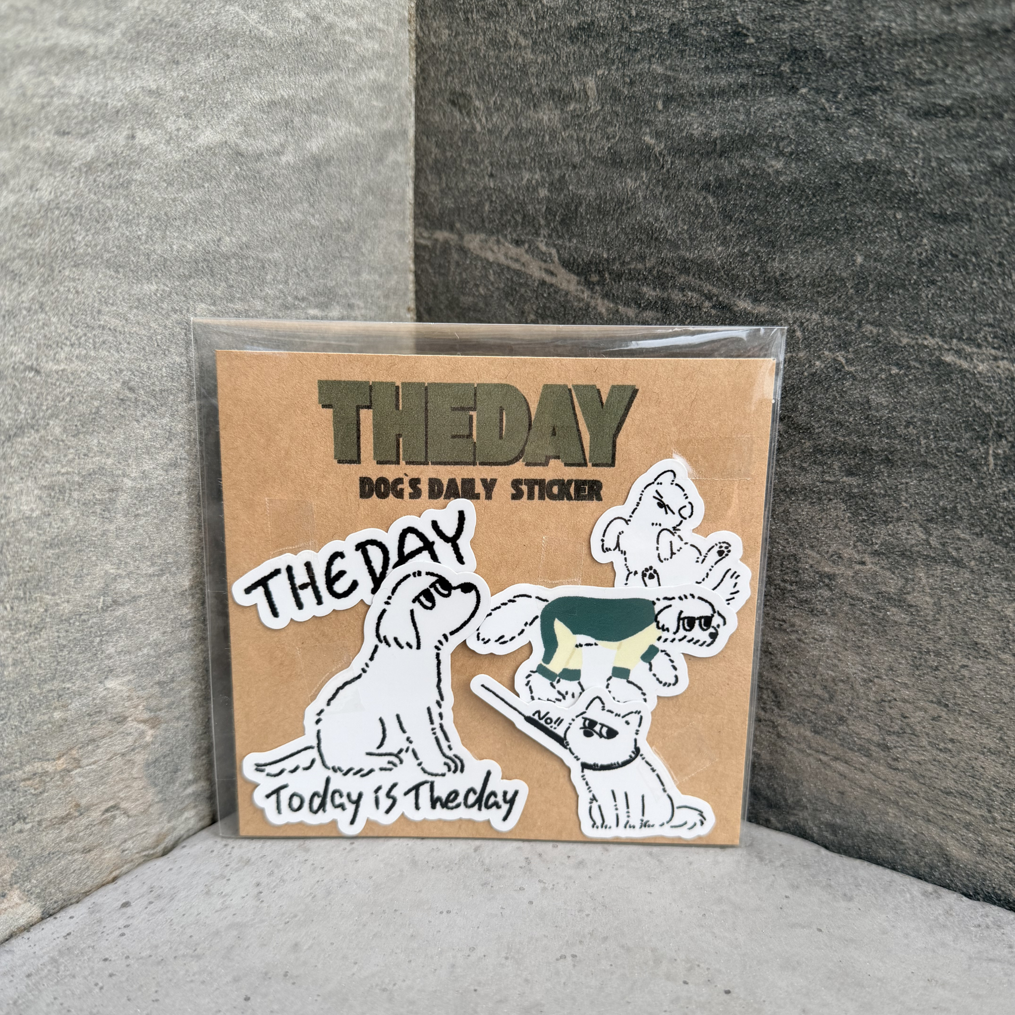 わんこ日常ステッカー